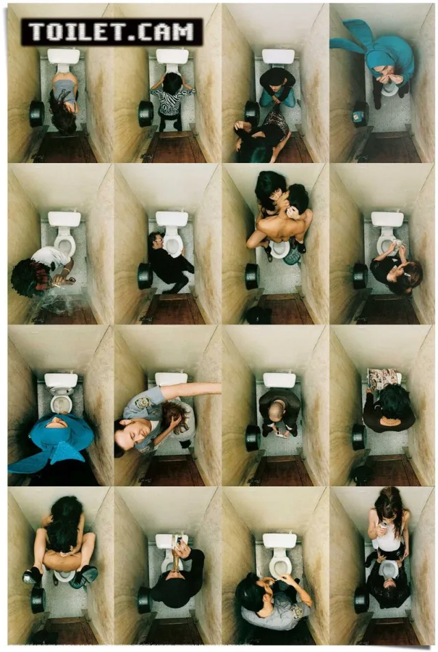 Reinders Poster WC-poster - 91,5 x 61 - Papier - REINDERS Beige