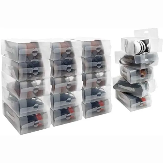 Solacis Schoenen Opbergsysteem - Schoenen Organizer - Schoenenbox - Schoenen Opbergen - Must Have In Huis! Doorzichtig
