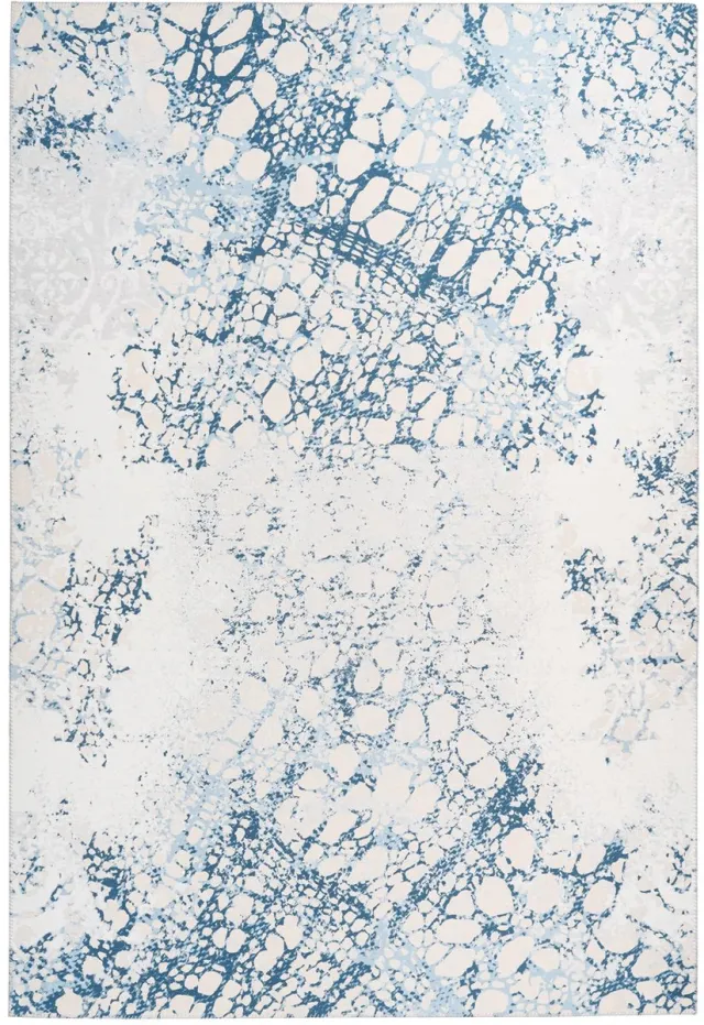 Padiro design laagpolig vloerkleed - crème / offwhite - modern abstract ontwerp - voor vloerverwarming - van polyester en katoen beige