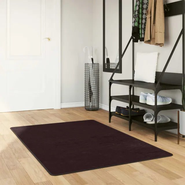 vidaXL Vloerkleedloper MARSA Antraciet 100 x 200 cm Polyester en PVC, foto 2