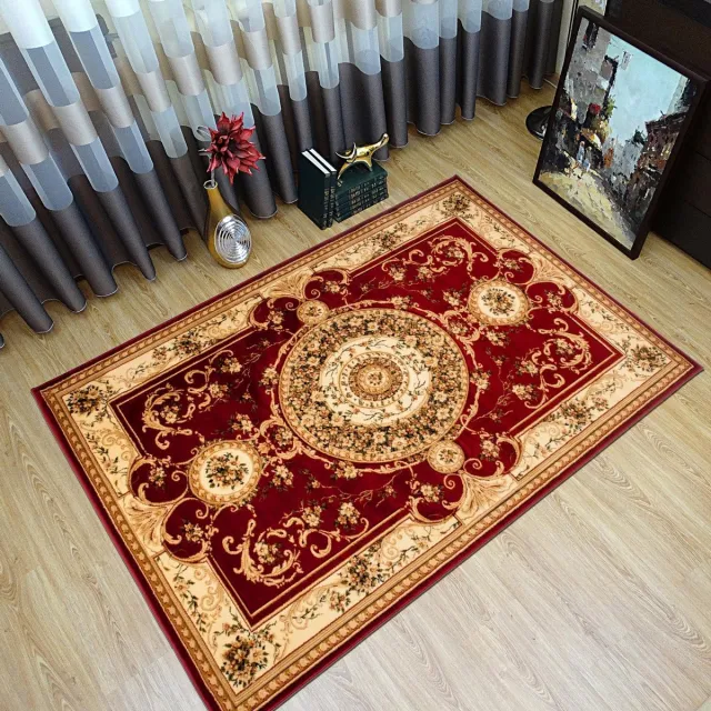 Tapiso Yesemek Vloerkleed Rood Oriental Tapijt Beige Rood