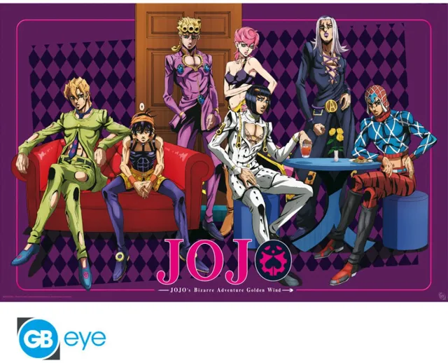 ABYSTYLE Poster Jojo's Bizarre Adventure - Golden Wind Team 91,5x61cm Divers