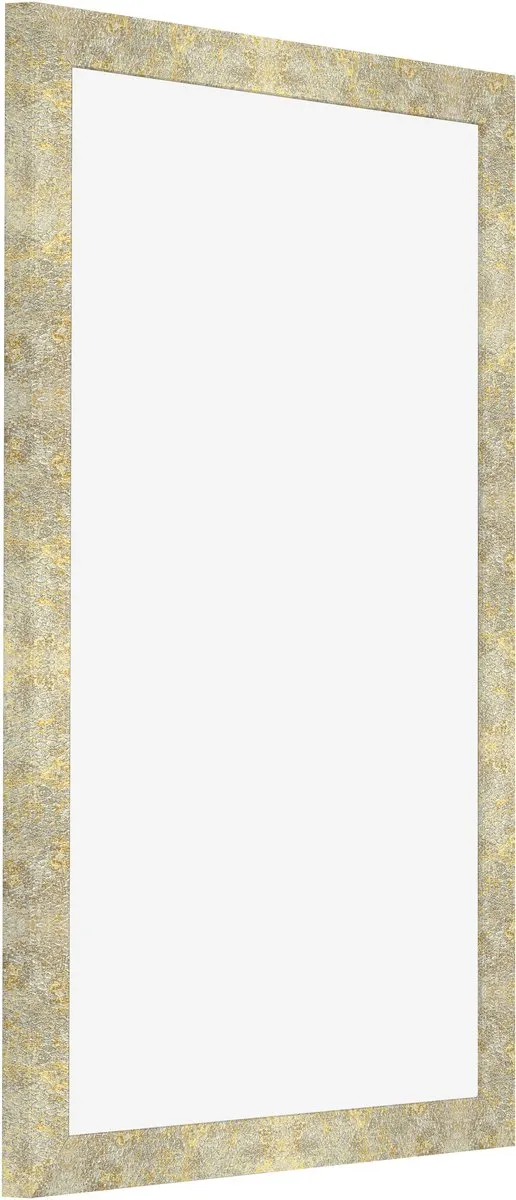 Dutch Frame Factory Fotolijst 50x75 cm - MDF - Zilver-Goud Hamerslag - Benno