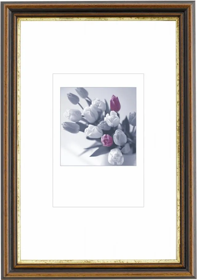 effect Bilderrahmen Effect Profil 21 hout 15x20 notenbruin/goud 0210.1520.43