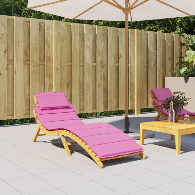 vidaXL Ligbedkussen oxford stof roze