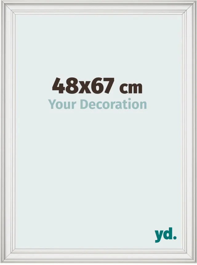 yd. Your Decoration - Fotolijst 48x67 cm - MDF - Wit Geveegd - Lazio