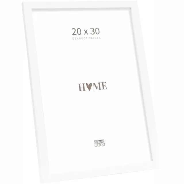 Deknudt Frames fotolijst S243K1 - wit - smal - foto 20x30 cm