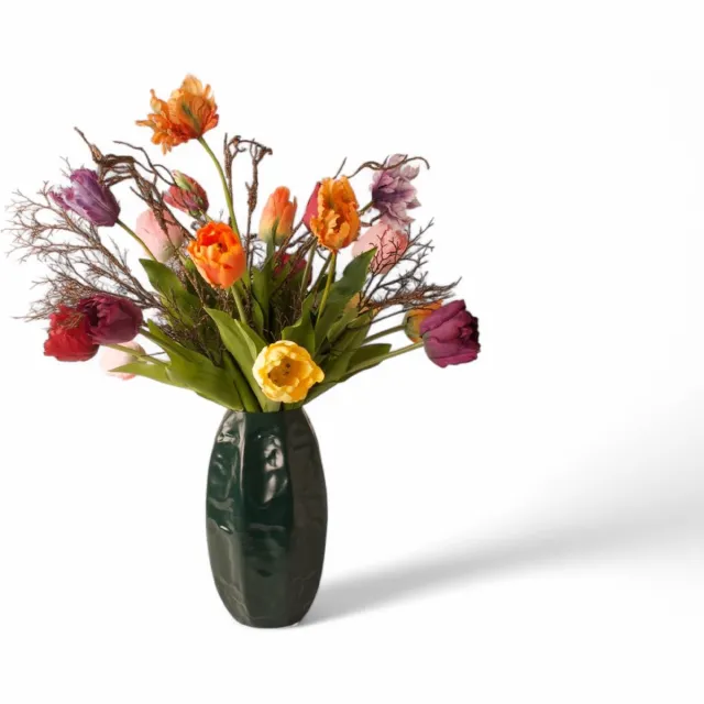 Winq Boeket Kunsttulpen in Multicolor- diverse kleuren rood