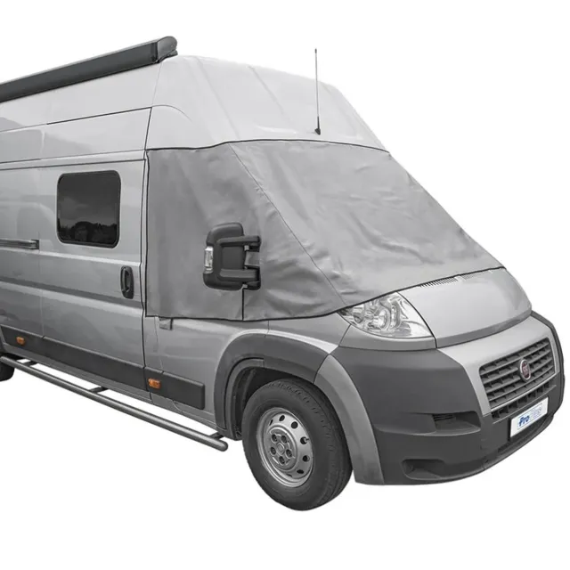 Geschikt voor Fiat Ducato Raamafdekking grijs voor Fiat Ducato X250 vanaf 06-2006 - 2014 peugeot Boxer en Citroen Jumper