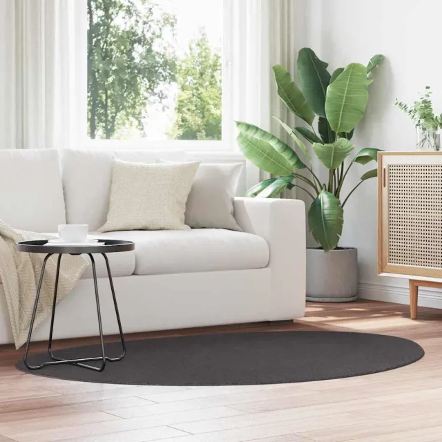 vidaXL Tapijt HUARTE Antraciet 120 x 170 cm Polyester, foto 2