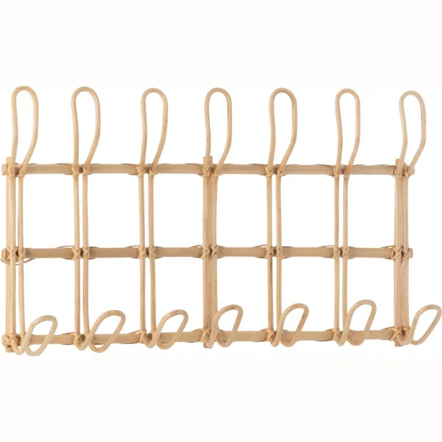 J-Line kapstok Ellen 6 Hakken - jute - naturel