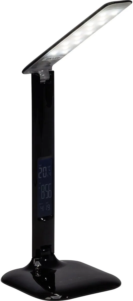 Brilliant Glenn G94871/06 LED-bureaulamp Energielabel: G (A - G) 5 W Warmwit, Koudwit, Daglichtwit Zwart