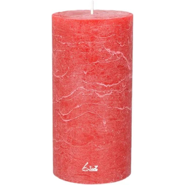 LUZ Rasteli Luz Your Senses Stomp Kaars Rood-Antikrood D 10 cm H 20 cm