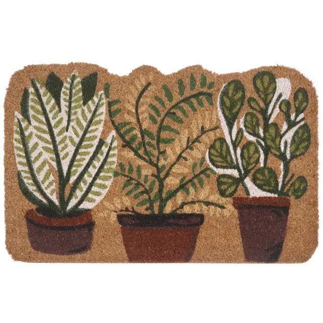 Beliani ANAMUDI - Deurmat - Natuurlijk- 40 x 60 cm - Kokos