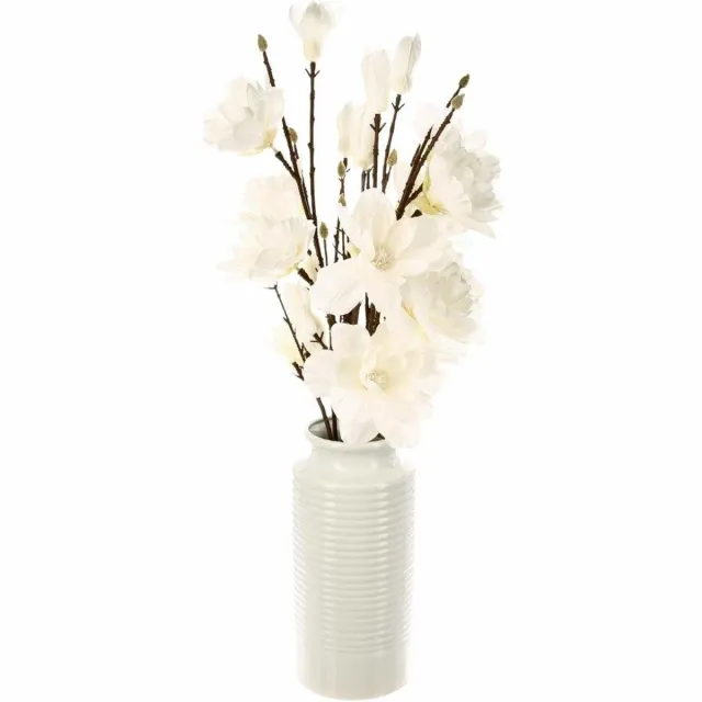 Atmosphera Créateur d'intérieur® Kunstbloemen MAGNOLIA, 75 cm Blanc