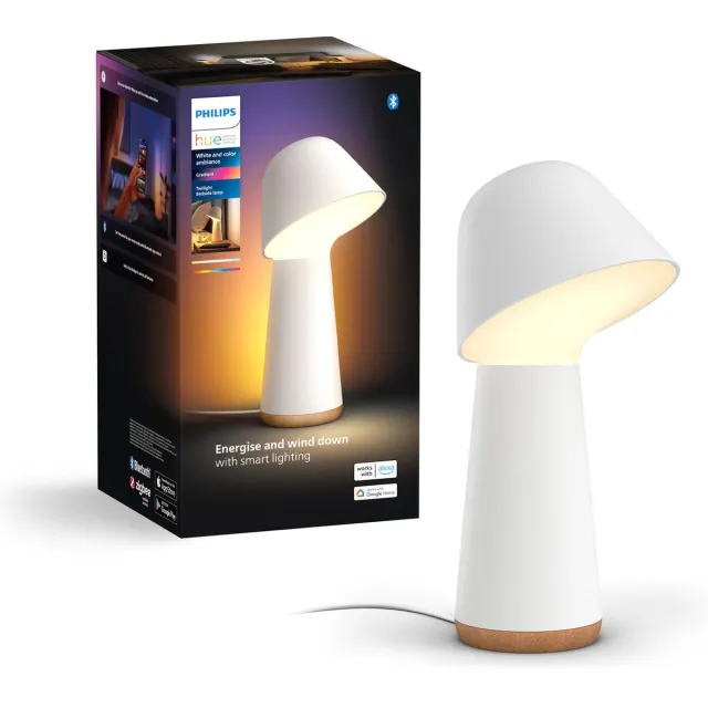 Philips Hue Twilight Sleep & wake-up light- wit en gekleurd licht - wit
