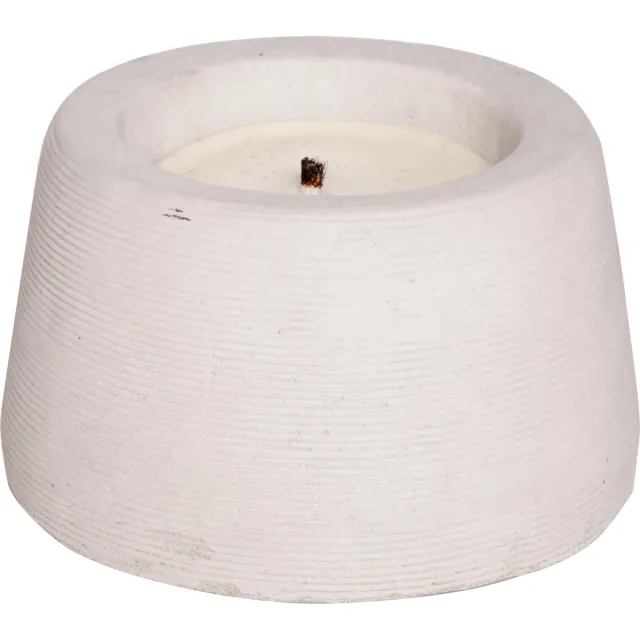 Hautekiet Recandle - Ø 24 cm x 14,4 cm - Rond - Wit