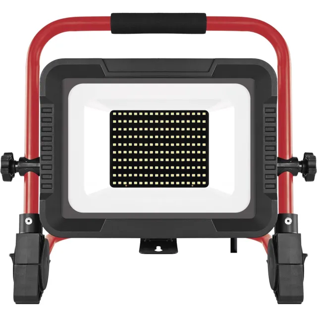 Emos ELION 100W LED-schijnwerper, rood-zwart, IP65, 16 000 lm, neutraal wit, ZS3353