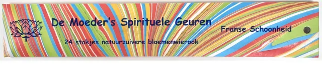 De Moeder's Geuren De Moeder’s Spirituele Geuren Wierook Franse Schoonheid – 24 lange wierook stokjes – 100% Natuurlijke Wierook multi