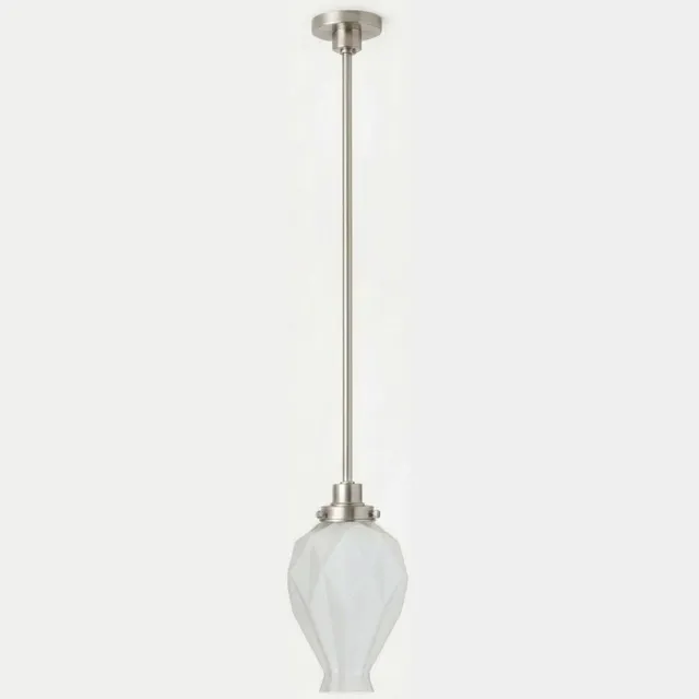 Coloured by Art Hanglamp Chicago 20's Matnikkel - Art Deco Trade
