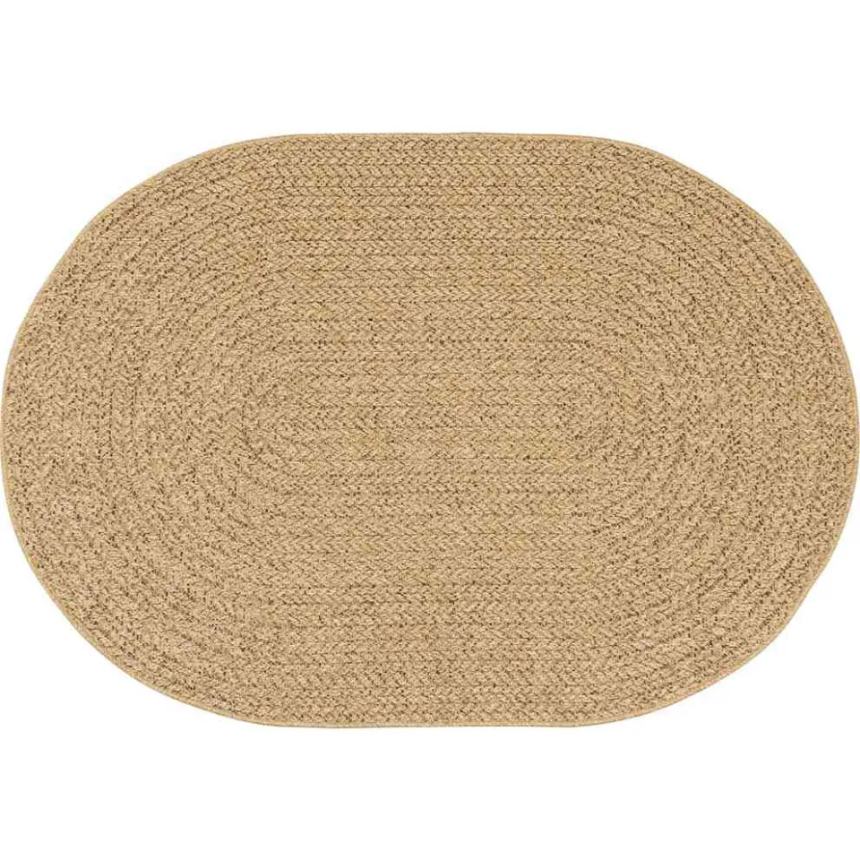 vidaXL Vloerkleed ZIZUR Bruin 170 x 120 cm Polypropyleen