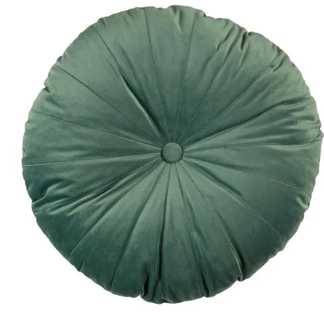 KAAT Amsterdam Mandarin Sierkussen - dia 40 cm - Grijsgroen