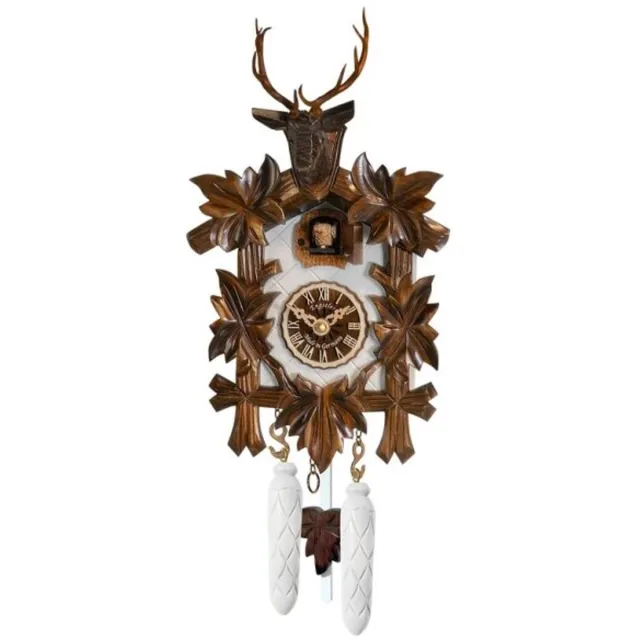 Engstler 522/5/28 - Koekoeksklok - 1-daags kettinguurwerk - Notenhout - 30 cm