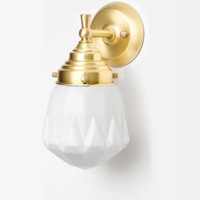 Coloured by Art Wandlamp Rocket Royal Messing - Art Deco Trade