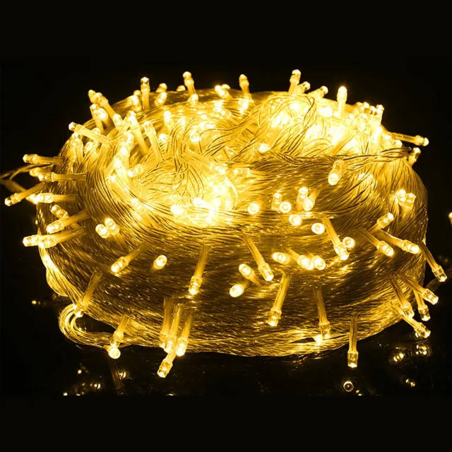 Xd Xtreme Xd-Xtreme- Raam decoratie -50 meter lichtslinger- Kerstversiering - Kerst decoratie - Kerstverlichting - bruiloft decoratie - feest decoratie - Warm Wit