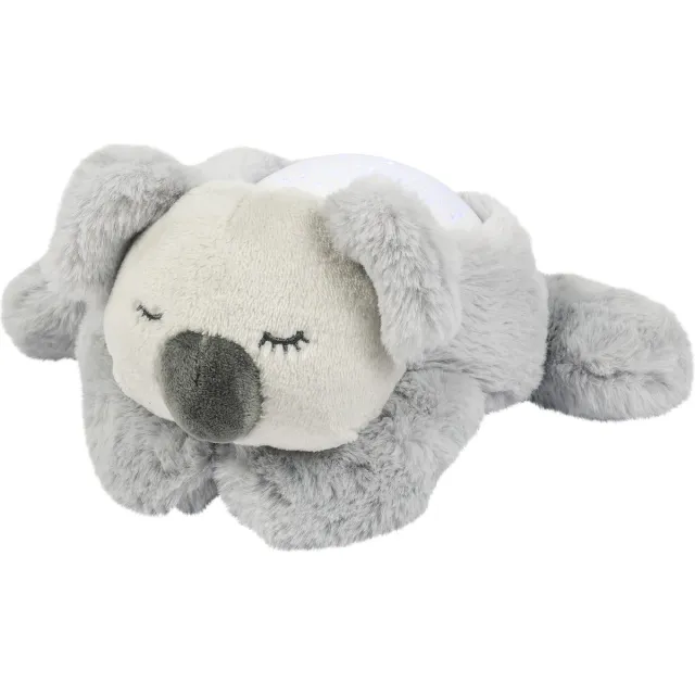 Nattou Koala - nachtlampen - projector - knuffel - 26 cm - Koala Grijs