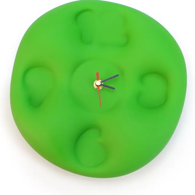 Ikonic Design Klok - Bubble Clock Groen - Teun Zwets