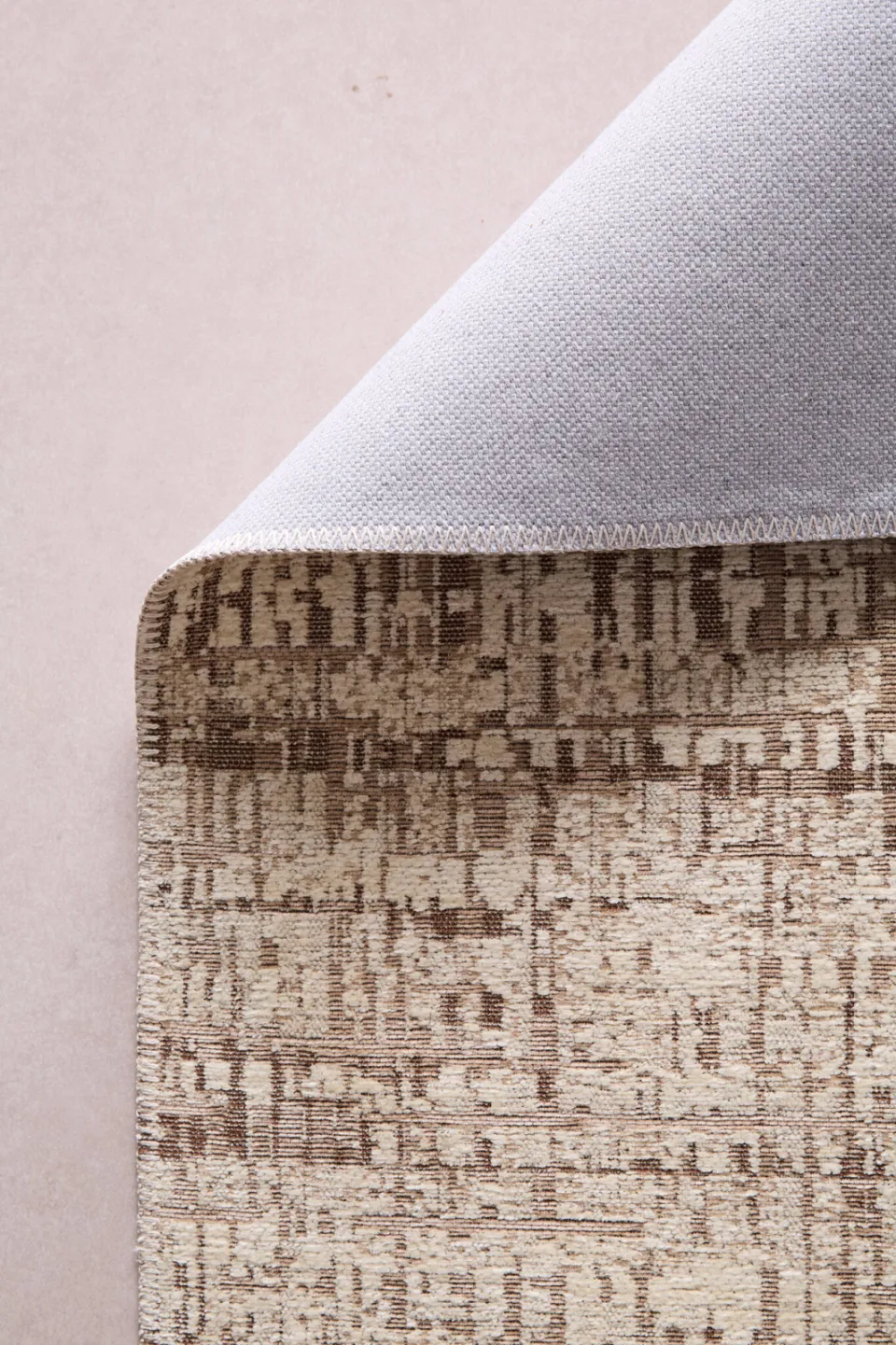 NOUS Living vloerkleed beige/terra (340x240 cm), foto 4