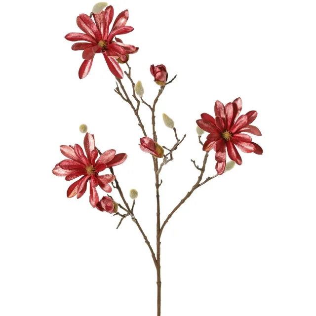 Top Art Magnolia velvet glamour d10 cm kunstbloem Top Art onbekend