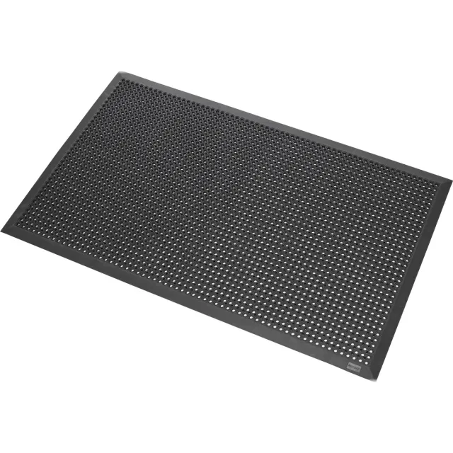 Notrax Oct-O-Flex Bevelled™ stijlvolle rubberen entreemat voor buiten 70cm x 90cm Zwart
