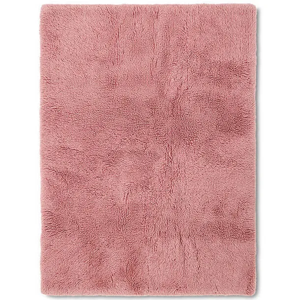 HKLIVING fluffy vloerkleed roze