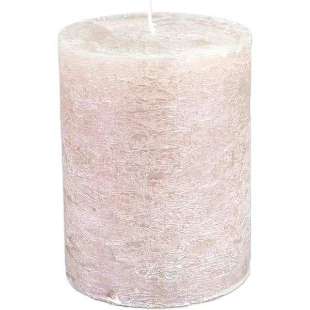 LUZ Rasteli Luz Your Senses Stomp Kaars Pearl D 10 cm H 13 cm Parelmoer