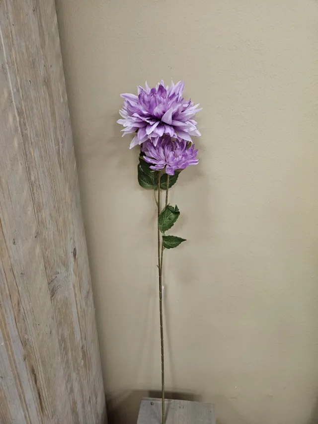 Vivelafleur Kunst - Kunstbloem - Bloem - Dahlia - Paars