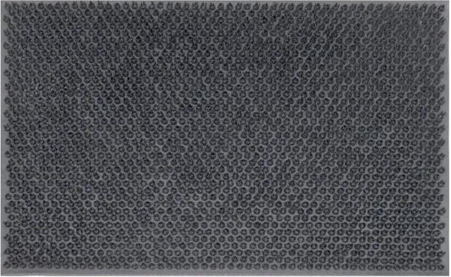 Tragar Deurmat Buiten 40x60 cm – Rubberen Buitenmat – Antislip Rubber Mat – Grijs