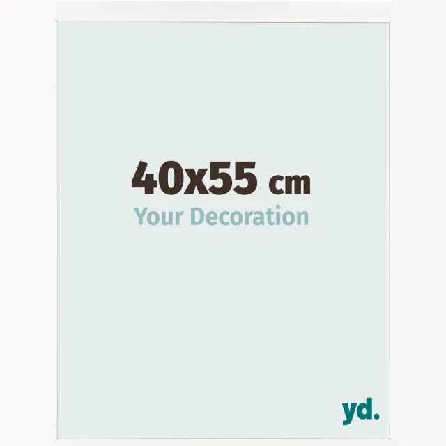 yd. Your Decoration - Fotolijst 40x55 cm - MDF - Wit Hoogglans - Bologna