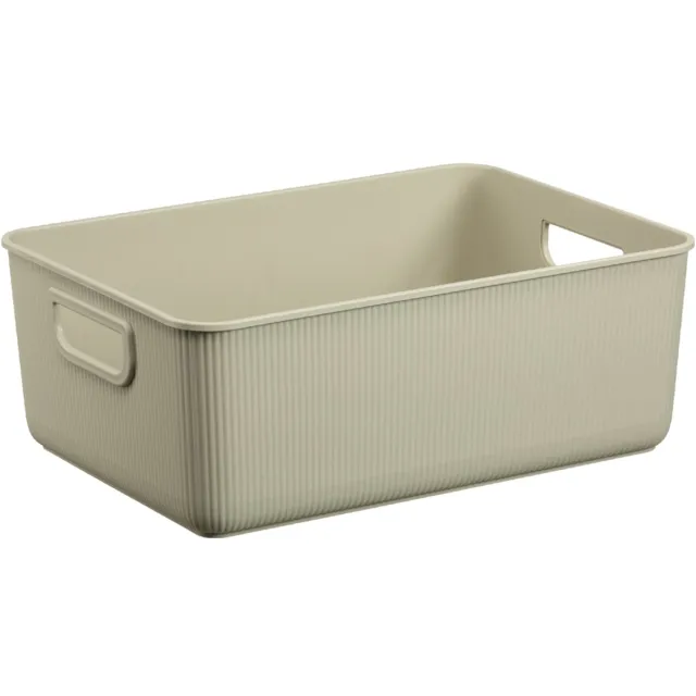 Plast Team Akita Plast Team - Opbergbox - Opslagcontainer 10L - 100% gerecycled - Beige