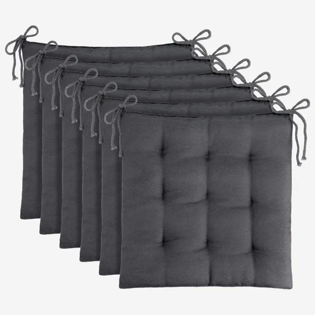 Ibenzoa Premium Tuinkussen met Verstevigd Quilting en Multifunctioneel Design grijs