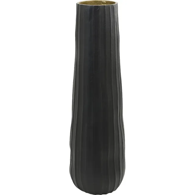 Light & Living Vaas Shaila - Zwart - Ø18cm - Modern