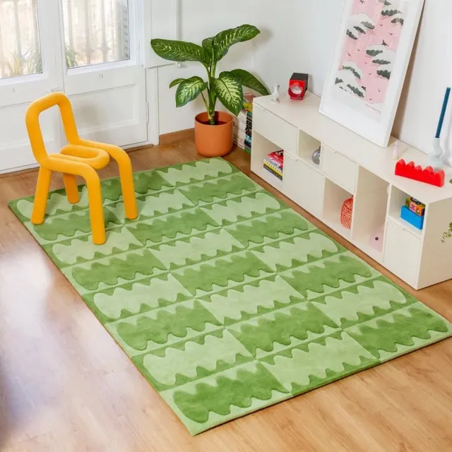 Tarta Gelatina vloerkleed Pickle - 150x240 cm Groen