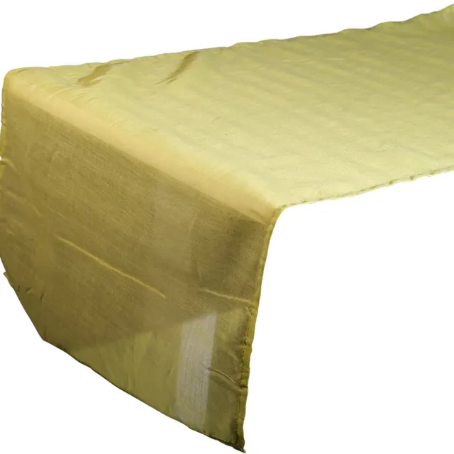 2LIF Como Tafelloper geel 45x240cm Groen