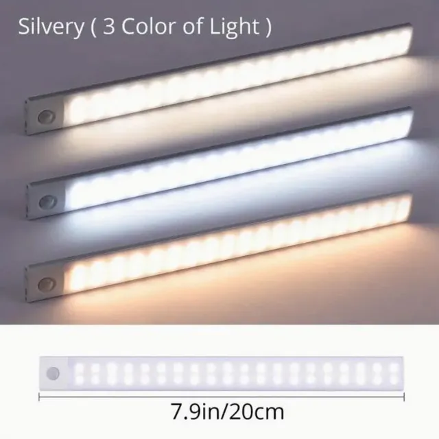 Yeelight kastverlichting - Voordeel set van 2 - Met bewegingssensor - Warm wit licht - 2x 20 cm lang - Kastverlichting LED draadloos Warm wit - 20cm