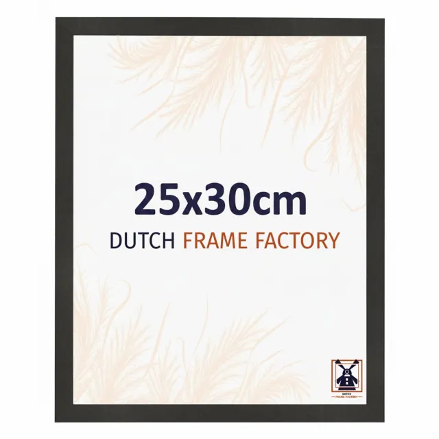 Dutch Frame Factory Fotolijst 25x30 cm - MDF - Zwart Mat - Benno