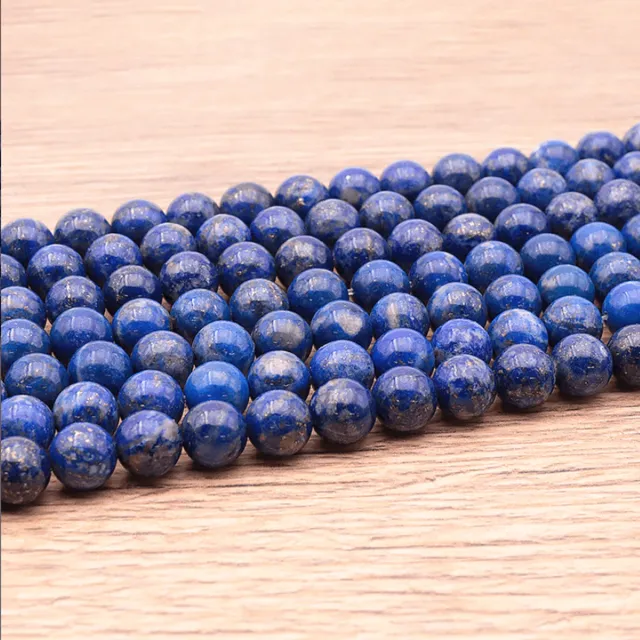 BERK Edelsteen Kralenstreng Lapis Lazuli 8 mm Zwart