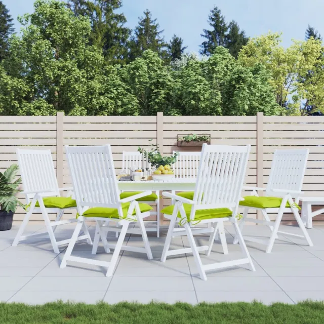 vidaXL Palletkussens 6 st 50x50x7 cm oxford stof felgroen