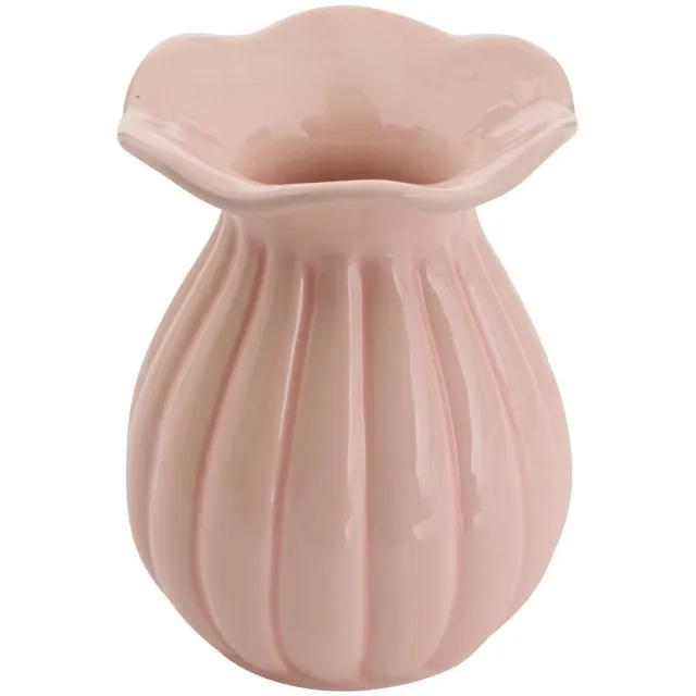 Atmosphera Créateur d'intérieur® Keramische bloemenvaas in bloemvorm FLDR Modéle C
