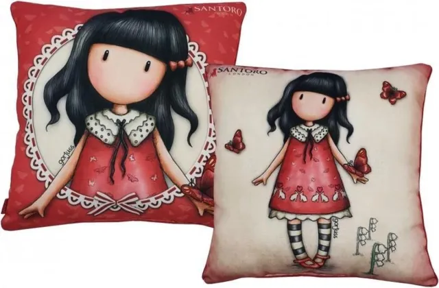 Santoro London Sierkussen Gorjuss - 40 x 40 cm - Polyester Multi